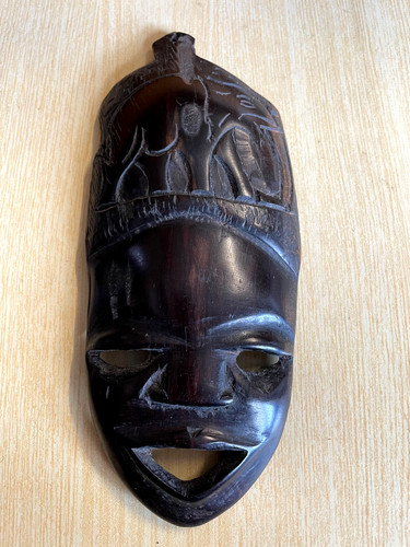 Vintage hand carved tribal - hand,