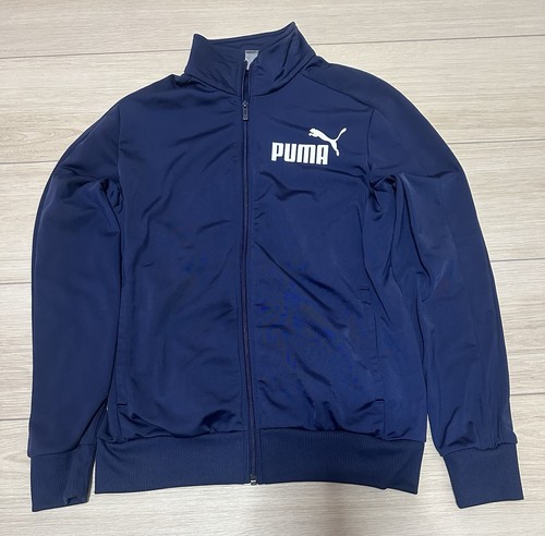 Puma tracksuit top blue size - puma,