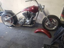 Harley Davidson Hard Tail Chopper Project Motorcycle