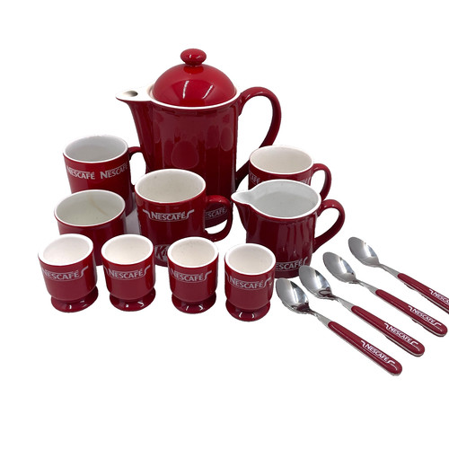 Vintage nescafé tea - vintage, set,