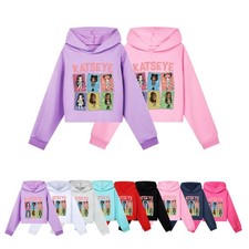 Girls KATSEYE Cartoon Hoodies