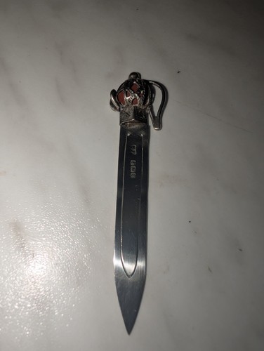 Silver bookmark birmingham - bookmark,