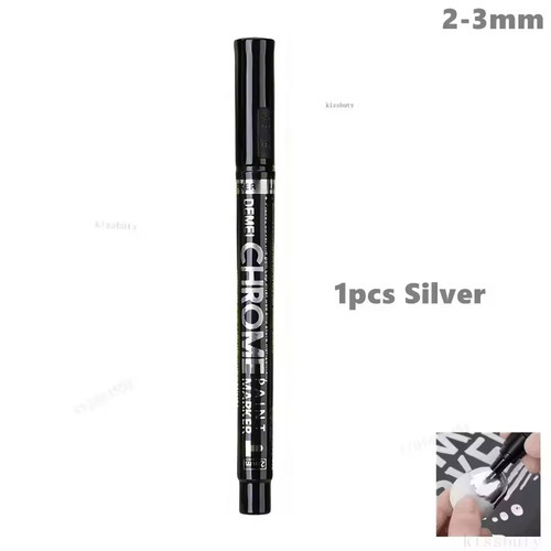 Metallic liquid chrome - metallic,