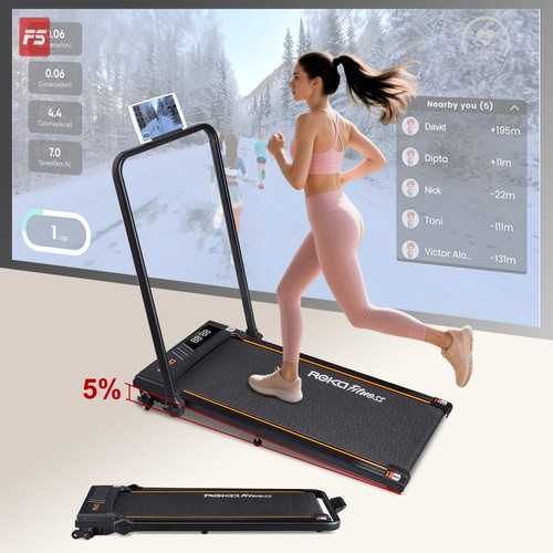 Reka fitness black treadmill - reka,