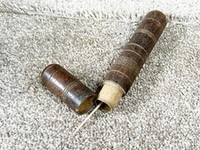 VINTAGE ANTIQUE WOODEN CROCHET