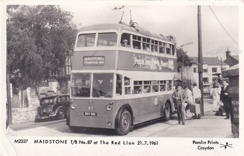 Maidstone trolleybus the - maidstone,