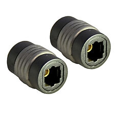 Toslink Digital Optical Audio Cable Coupler Joiner Adapter X 1 - SENT TODAY