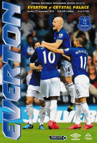 Everton 2014 home matchday - 2014/15,