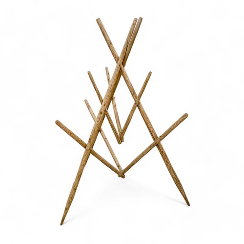 Vintage rustic wooden folding - rustic,