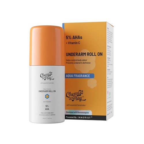 Chemist play underarm - chemist, at