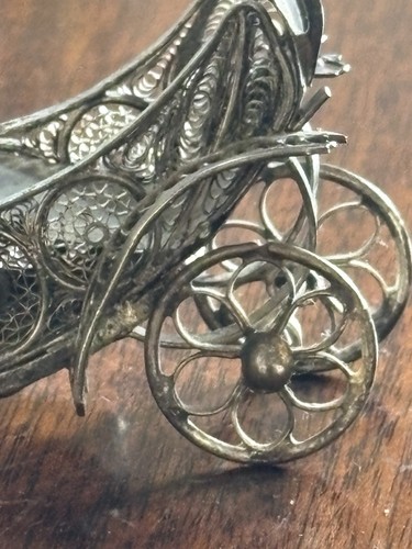Vintage filigree miniature - vintage,