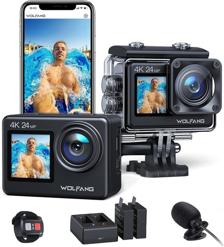Wolfang action camera - action, 4k