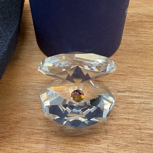 Swarovski crystal clam oyster - crystal,