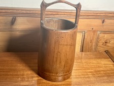 Vintage Wooden Pail with