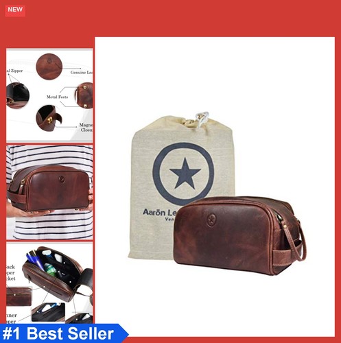 Inch leather toiletry - 10,