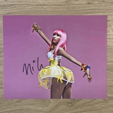 Nicki Minaj hand signed Photo