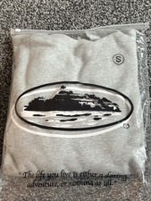 Corteiz grey sweater size S