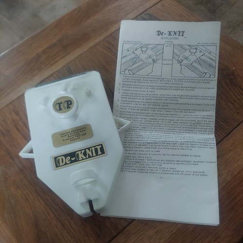 Knit for knitmaster - de-knit,