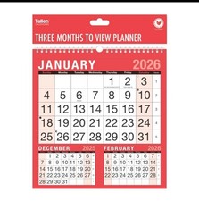 Three Months To View Planner