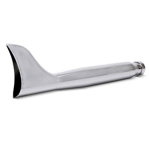 Exhaust fishtail left - fishtail, for