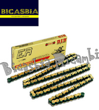 1563 - Chain DID 520VX3 Gold Black 104 Links Honda 200 MTX XL R - 250 CB N CBR