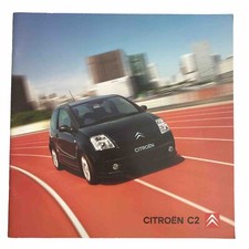 Citroen C2 Car Brochure 2003 including colours trims  L LX SX Furio VTR -Perfect