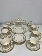 Minton Legacy English Fine Bone China 22 Piece Quality Tea Service Set