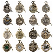 Mens Steampunk Quartz Pocket