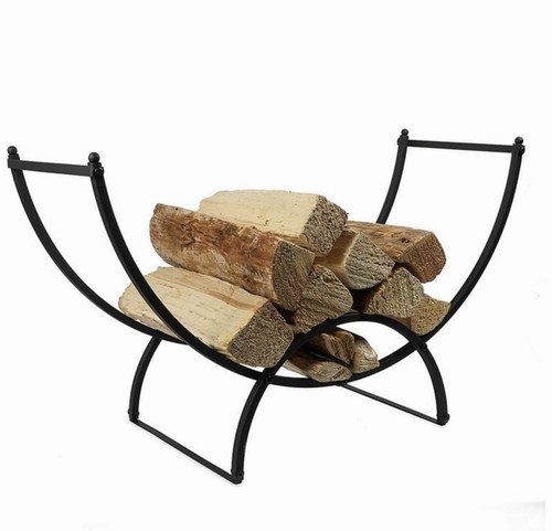 Foot curved firewood rack - curved,