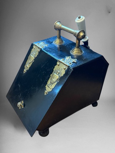 20th century metal coal - metal, box