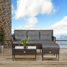 4 Seater Rattan Garden