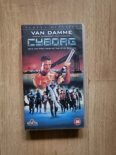 Cyborg vhs pal - vhs, jean