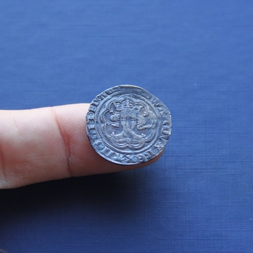 Hammered silver coin edward - hammered,