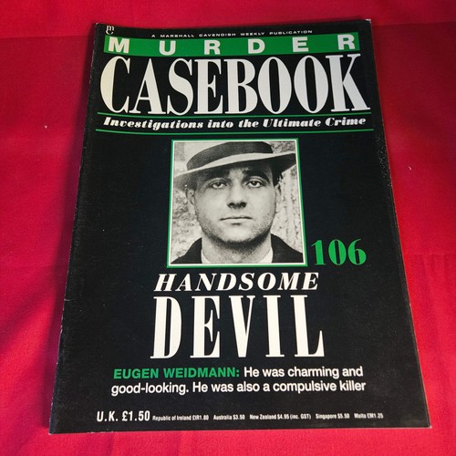 Murder casebook magazine - magazine, issue