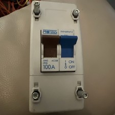 EMISN 100A DP Electricity Meter Isolator Switch - LHS Neutral 