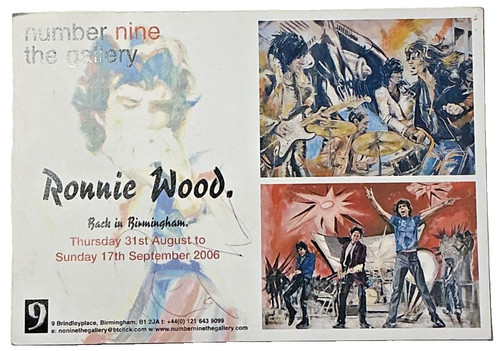 Ronnie wood art exhibition - ronnie,