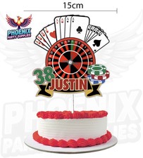 PERSONALISED 2D CASINO CAKE