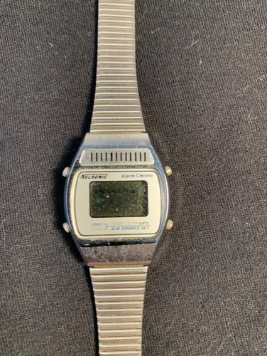 Vintage digital nelsonic alarm - vintage,