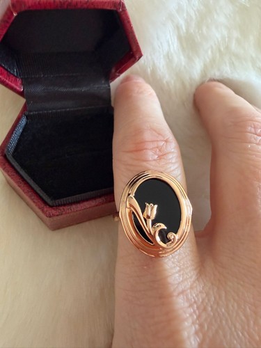 14ct rolled rose gold - rolled,