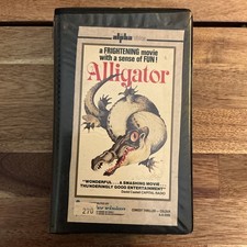Alligator vhs video tape
