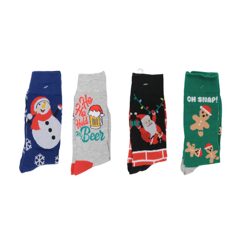 Set christmas socks mens - of,