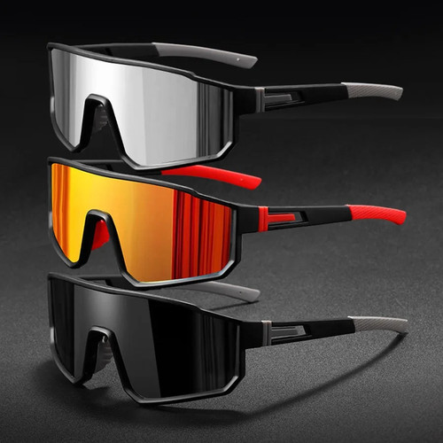 Oversized cycling sunglasses - oversized,