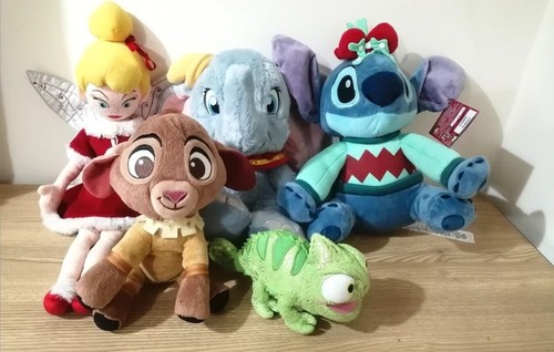 Job lot disney soft toys - lot,