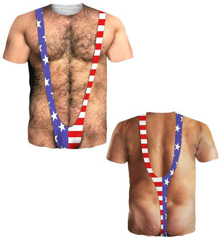 Funny usa flag - flag, borat
