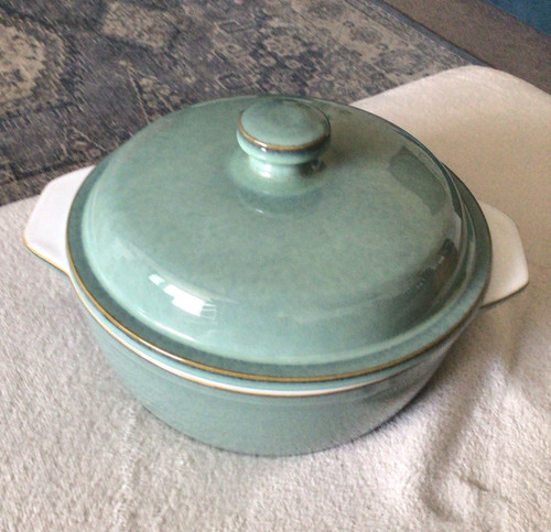 Denby green round stoneware - denby,
