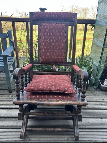 Vintage american rocking chair - vintage,