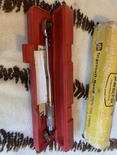 Proto 1/4 Square Drive Torque Wrench In Hard Case Quality Tool Made In USA