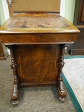 Victorian Walnut davenport