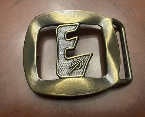 Vintage exploring belt buckle - belt,