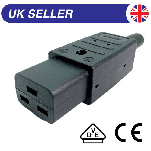 C19 iec connector 16a 250vac - c19,